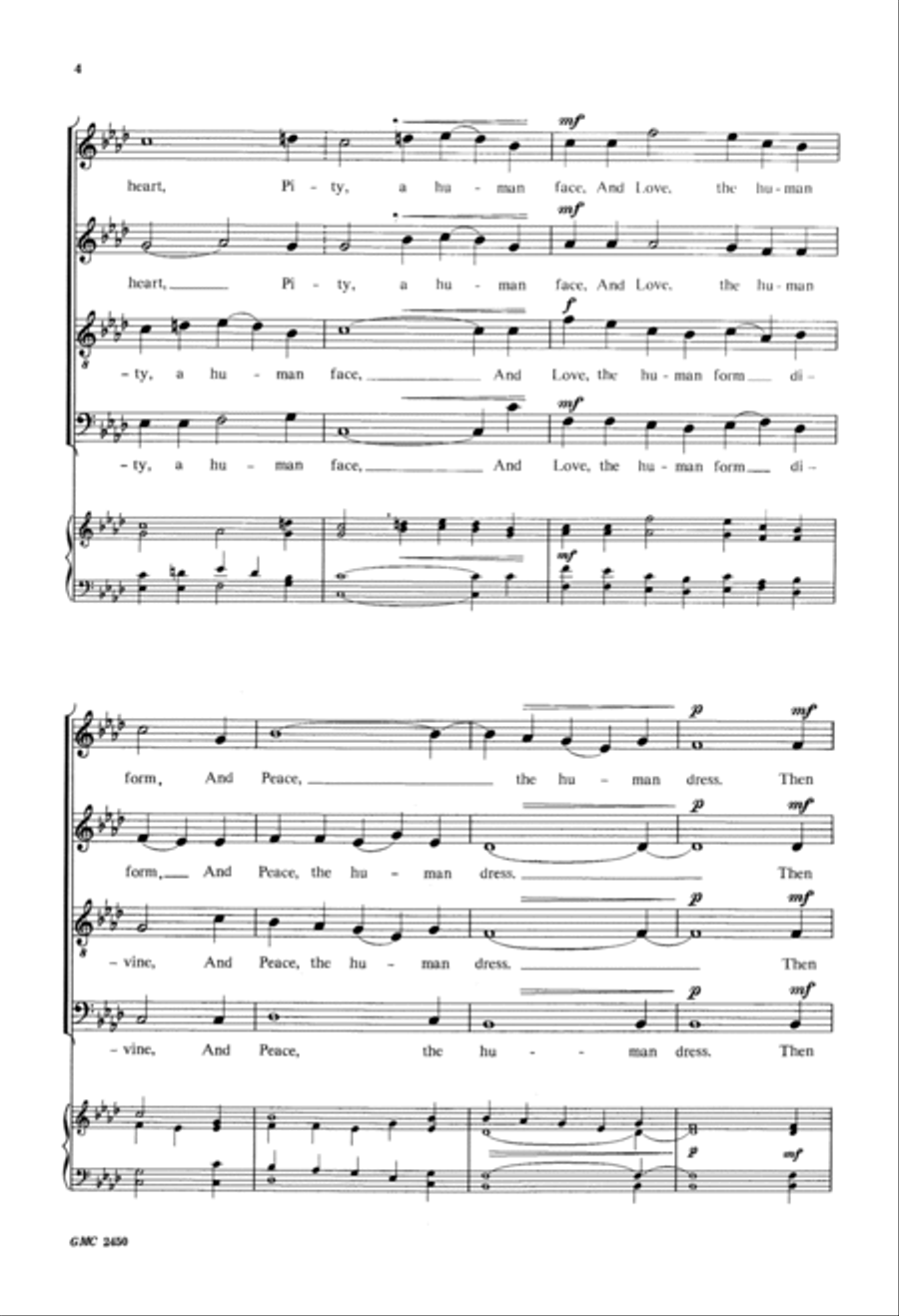The Divine Image 4-Part scores gallery preview page 4