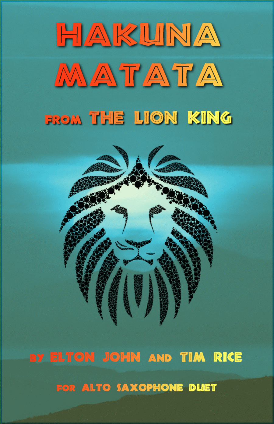 Hakuna Matata Woodwind Duet scores gallery preview page 1