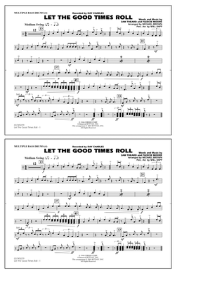 Let the Good Times Roll (arr. Michael Brown) - Multiple Bass Drums