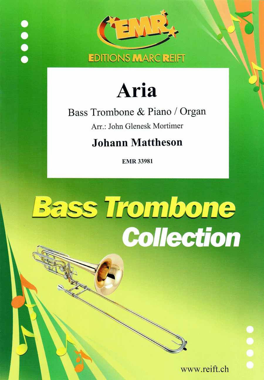 Aria Trombone scores gallery preview page 1