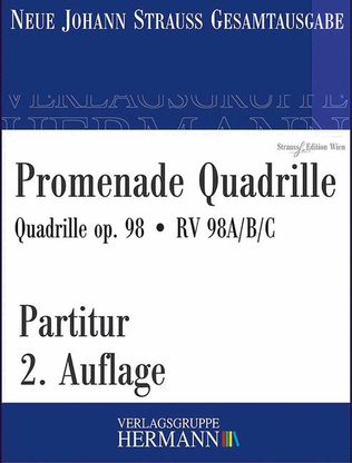 Promenade Quadrille op. 98 RV 98A/B/C