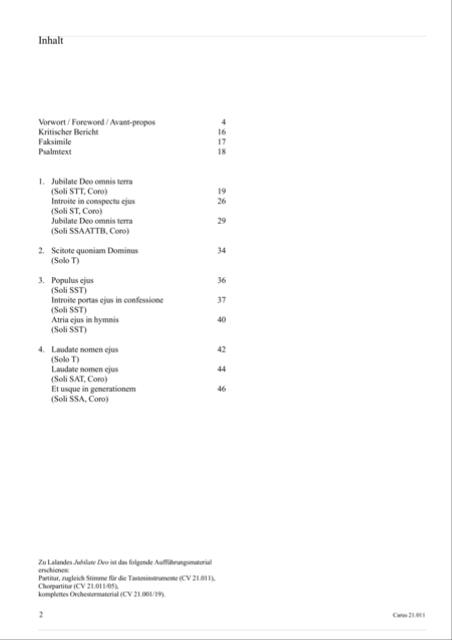 Jubilate Deo Choir scores gallery preview page 3