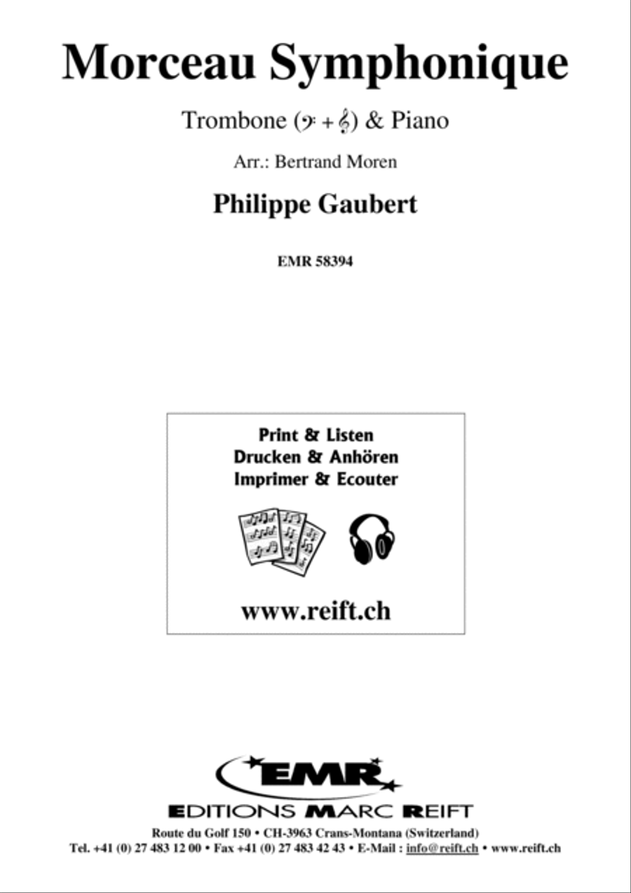 Morceau Symphonique Piano Accompaniment scores gallery preview page 2