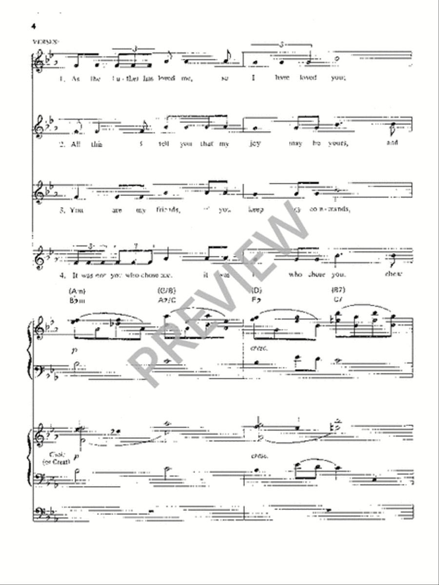 No Greater Love Bassoon scores gallery preview page 5