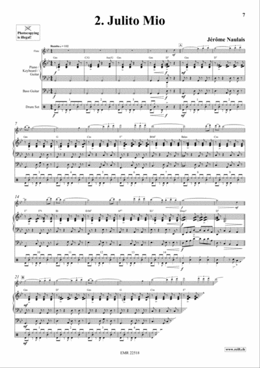 Play With Your Band Volume 3 Flute scores gallery preview page 4