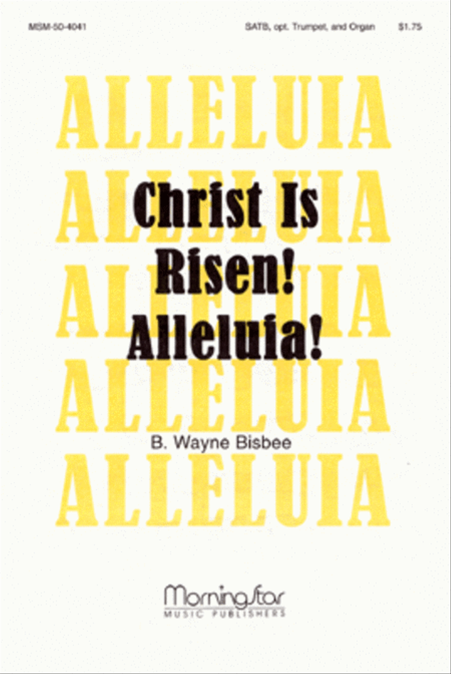 Christ Is Risen! Alleluia! 4-Part scores gallery preview page 1