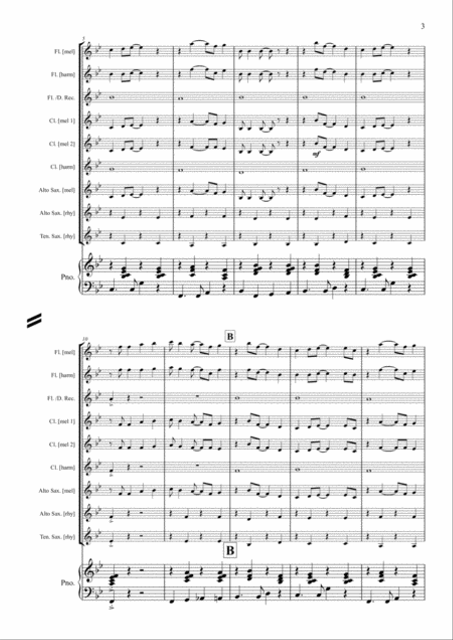King Of The Road Small Ensemble scores gallery preview page 3