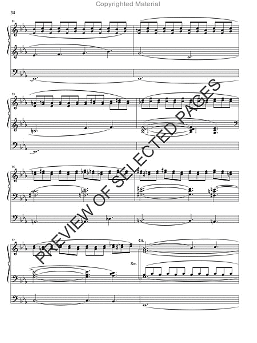 King of Kings - Volume 1 Organ scores gallery preview page 18