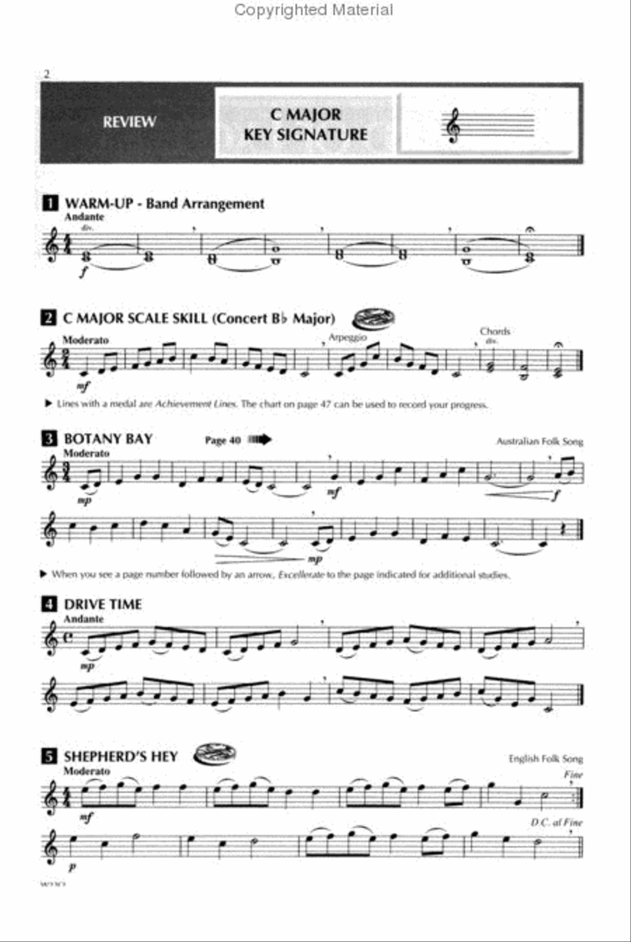 Standard of Excellence Book 2 Clarinet by Bruce Pearson Concert