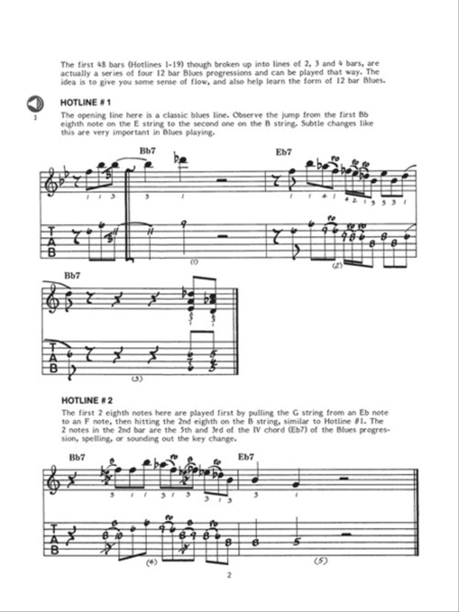 Blues For Guitar Electric Guitar scores gallery preview page 2