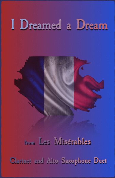 I Dreamed A Dream, from Les Misérables, Clarinet and Alto Saxophone Duet image number null
