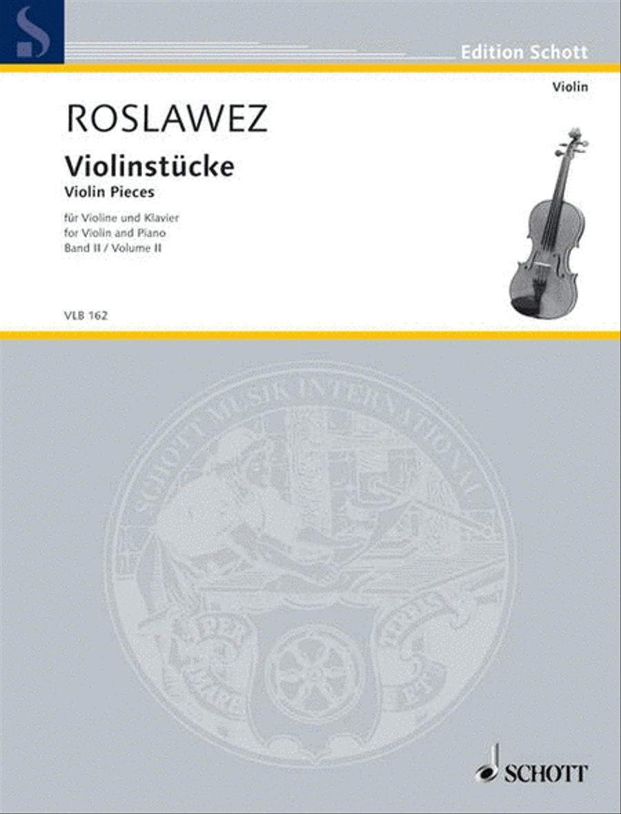 Violin Pieces – Volume 2 Violin Solo scores gallery preview page 1