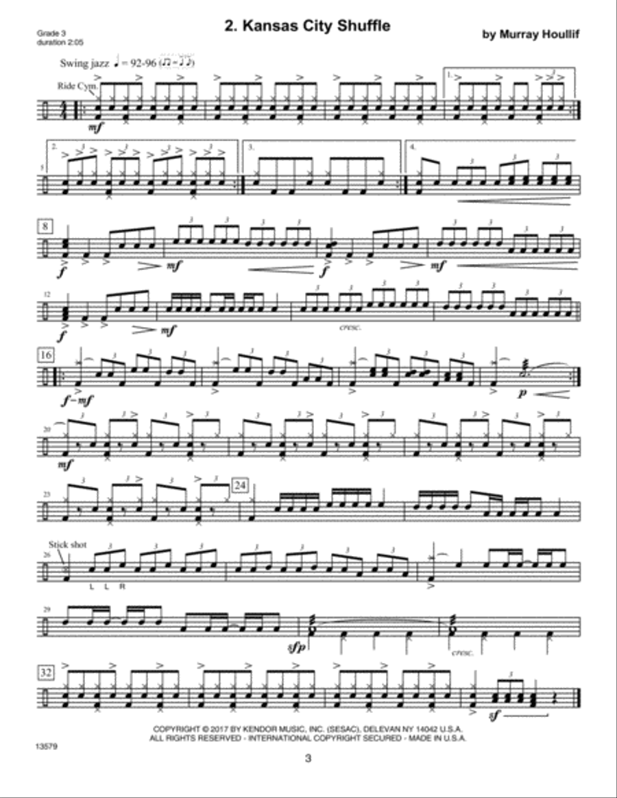 Jazz sales drum solo