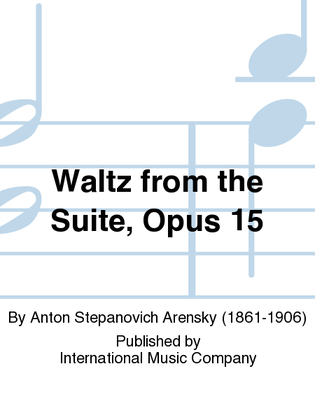 Book cover for Waltz From The Suite, Opus 15