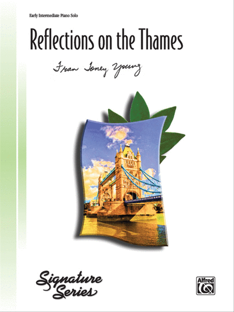 Reflection on the Thames Piano Solo scores gallery preview page 1