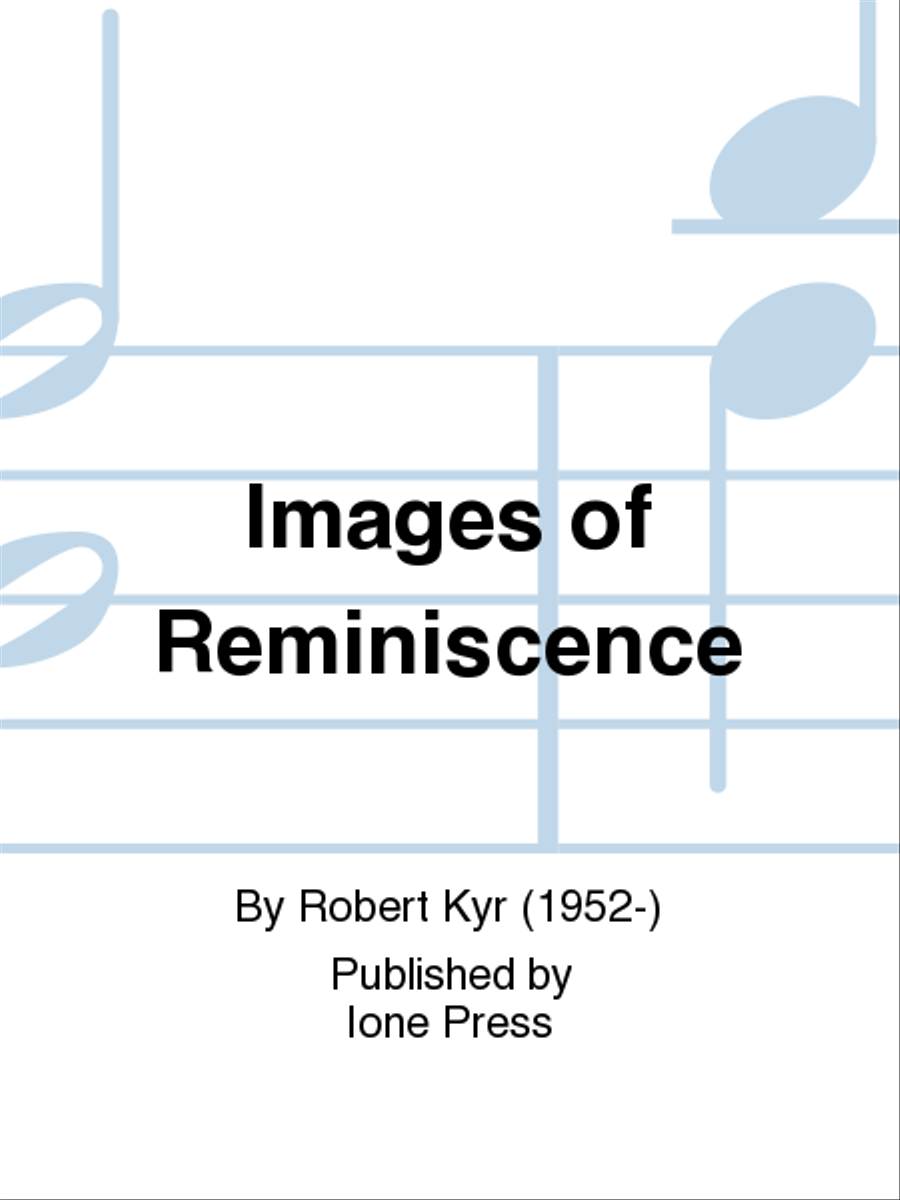 Images of Reminiscence Images of Reminiscence Piano Solo scores gallery preview page 1