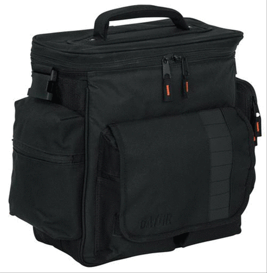 Gator DJ Bag for 35 LPs & Serato-Style Interface