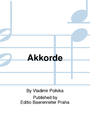 Book cover for Akkorde
