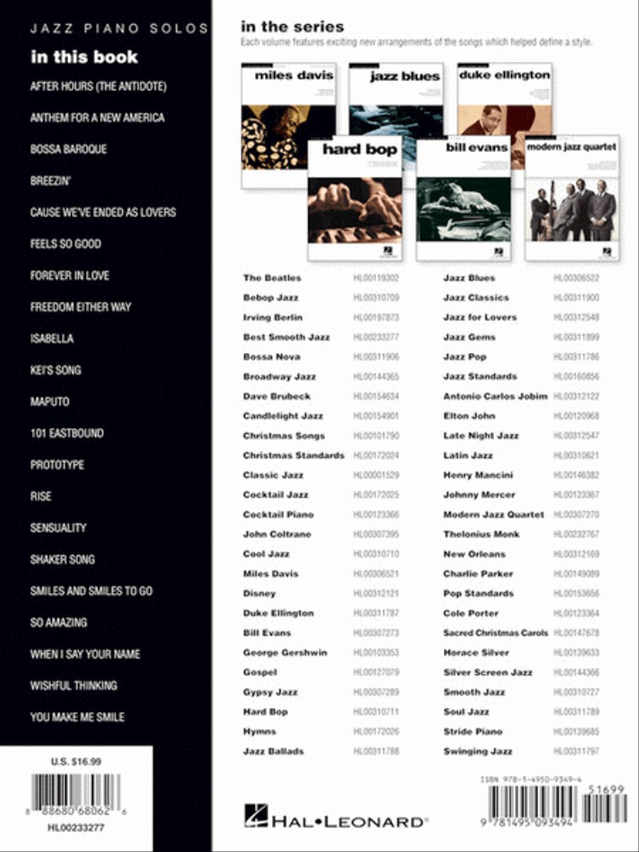Best Smooth Jazz Piano Solo scores gallery preview page 7