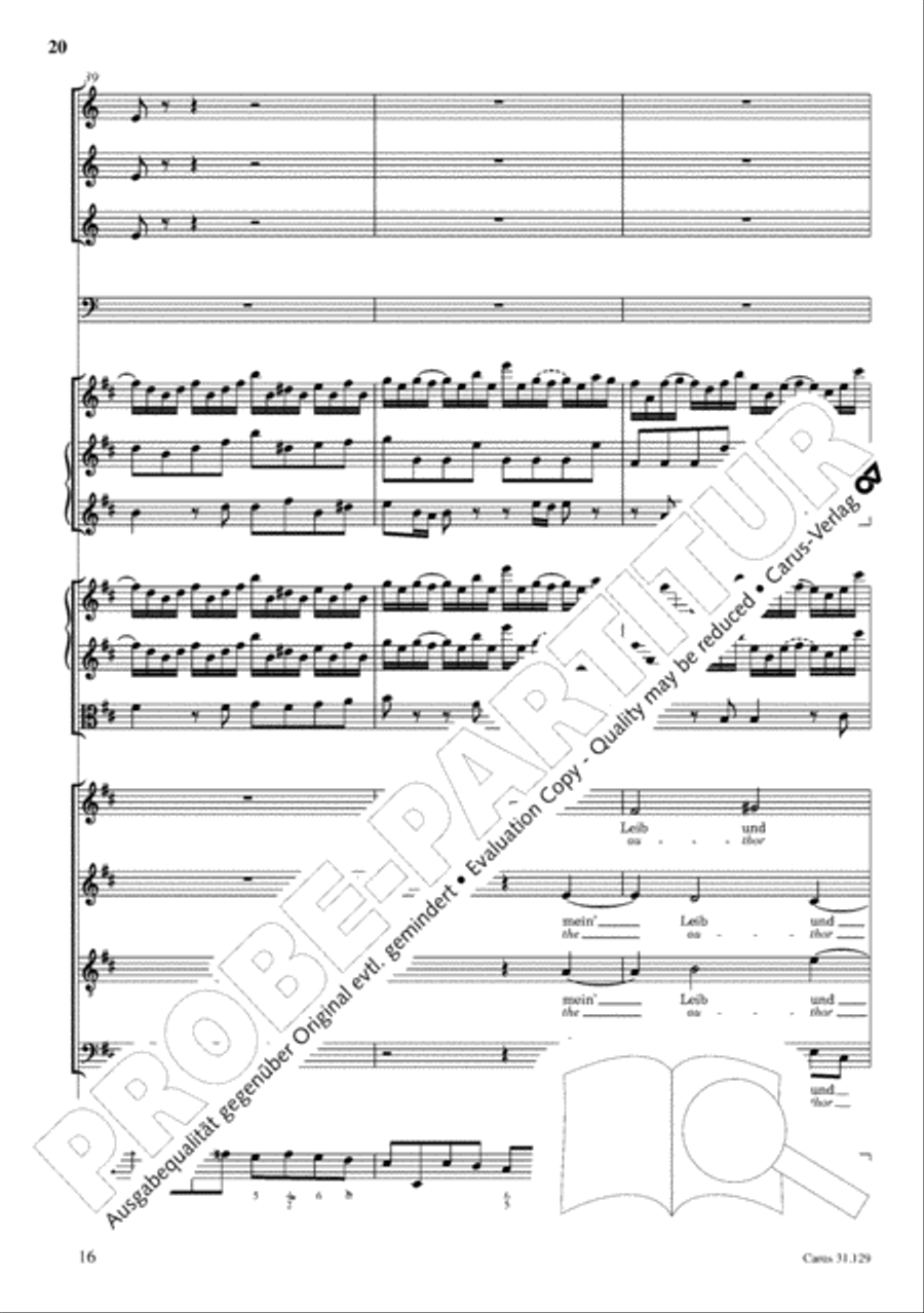 The Complete Sacred Vocal Works (Das geistliche Vokalwerk) Voice scores gallery preview page 21