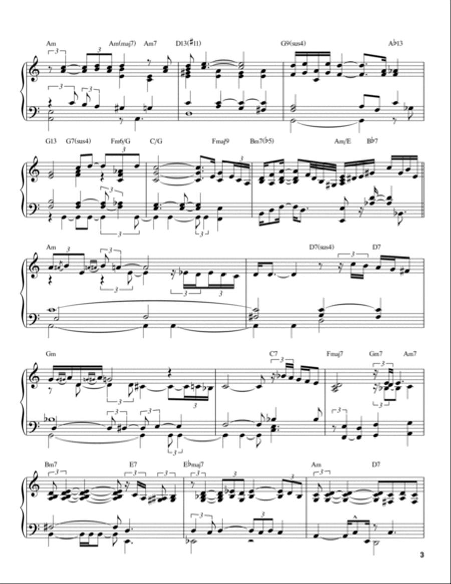 Never Let Me Go Piano scores gallery preview page 3
