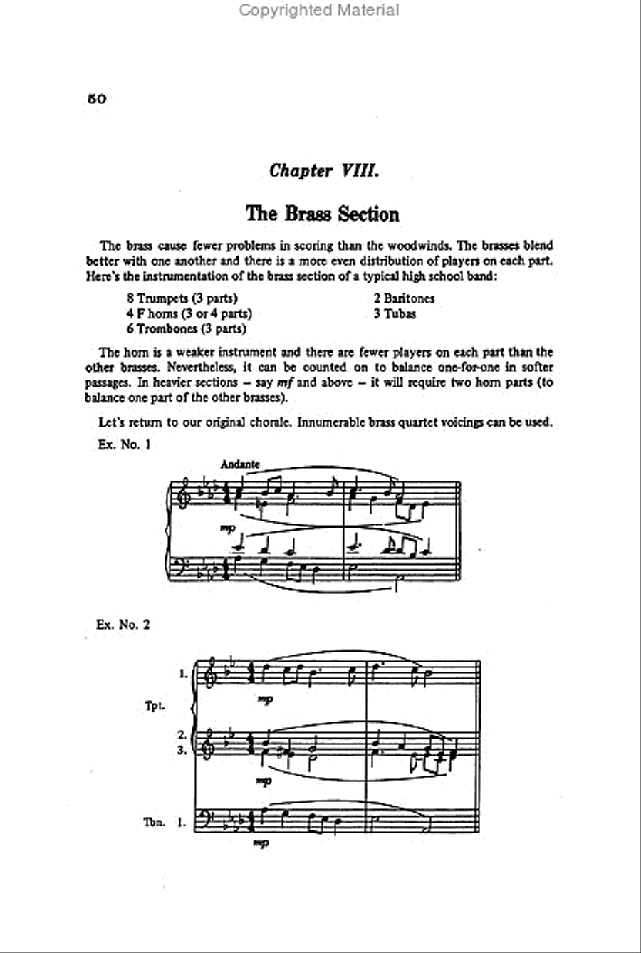 Arranging for the Concert Band Concert Band scores gallery preview page 4