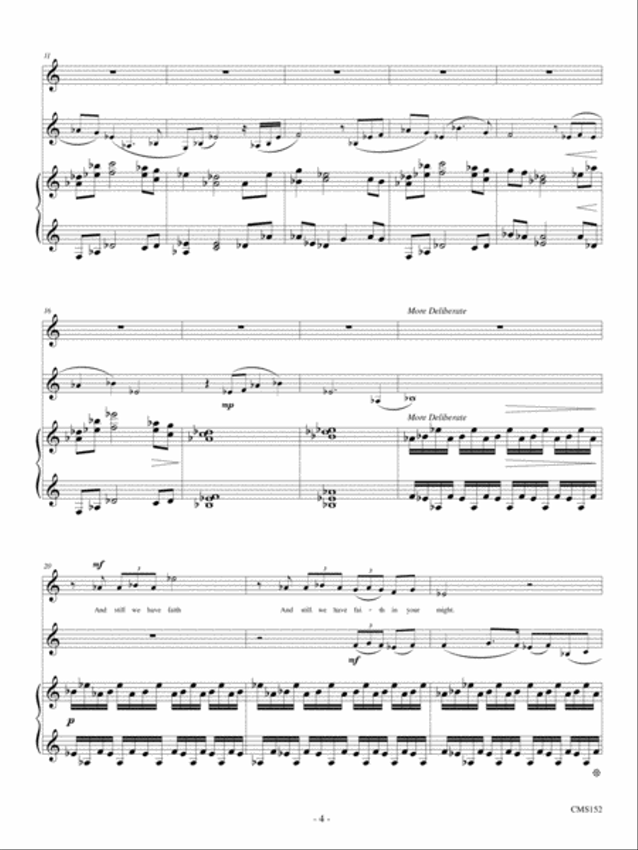 Reminiscence Horn scores gallery preview page 4