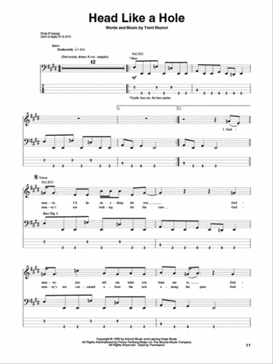 The Ultimate Bass Songbook Electric Guitar scores gallery preview page 4