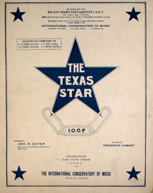 The Texas Star. I.O.O.F