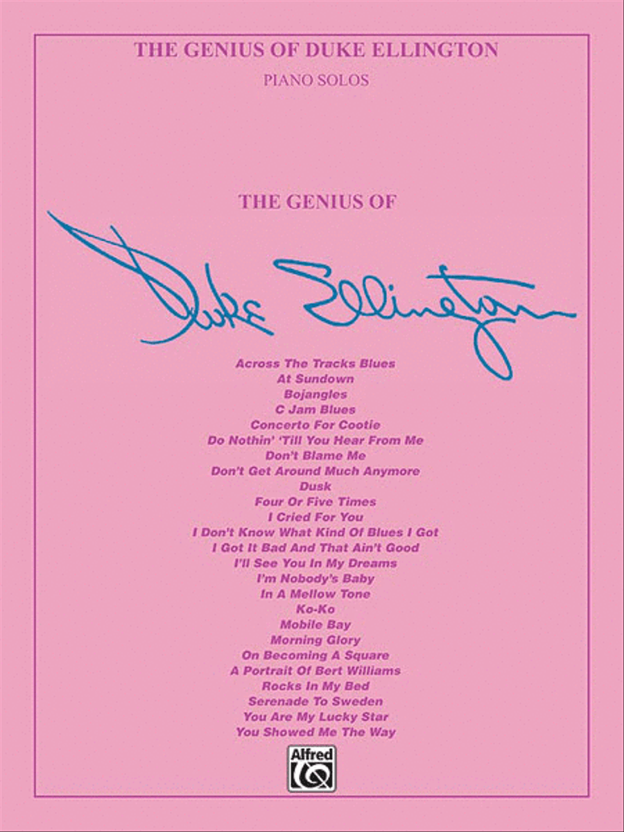 The Genius of Duke Ellington Piano Solo scores gallery preview page 1