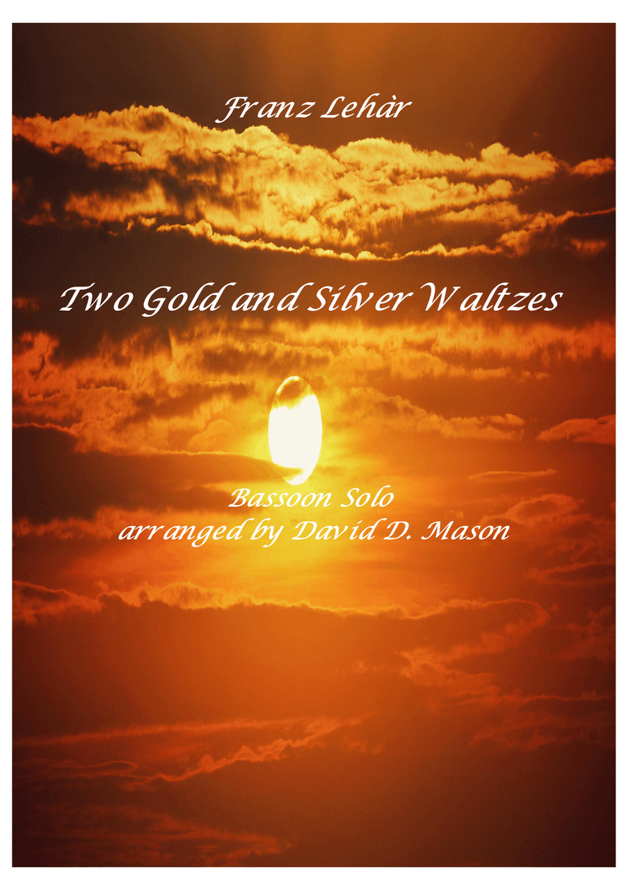 Two Gold and Silver Waltzes Bassoon scores gallery preview page 1