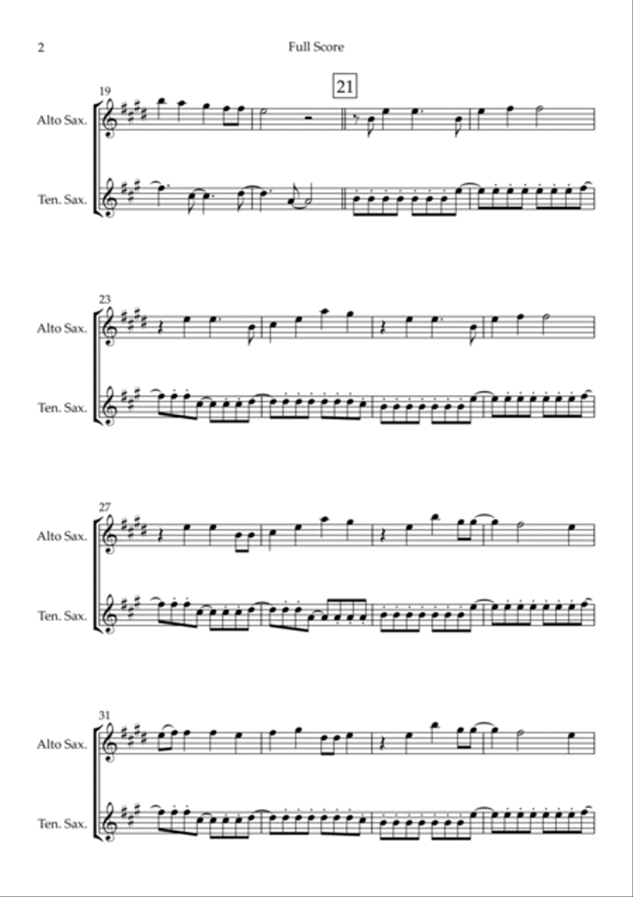 Clarity Woodwind Duet scores gallery preview page 2