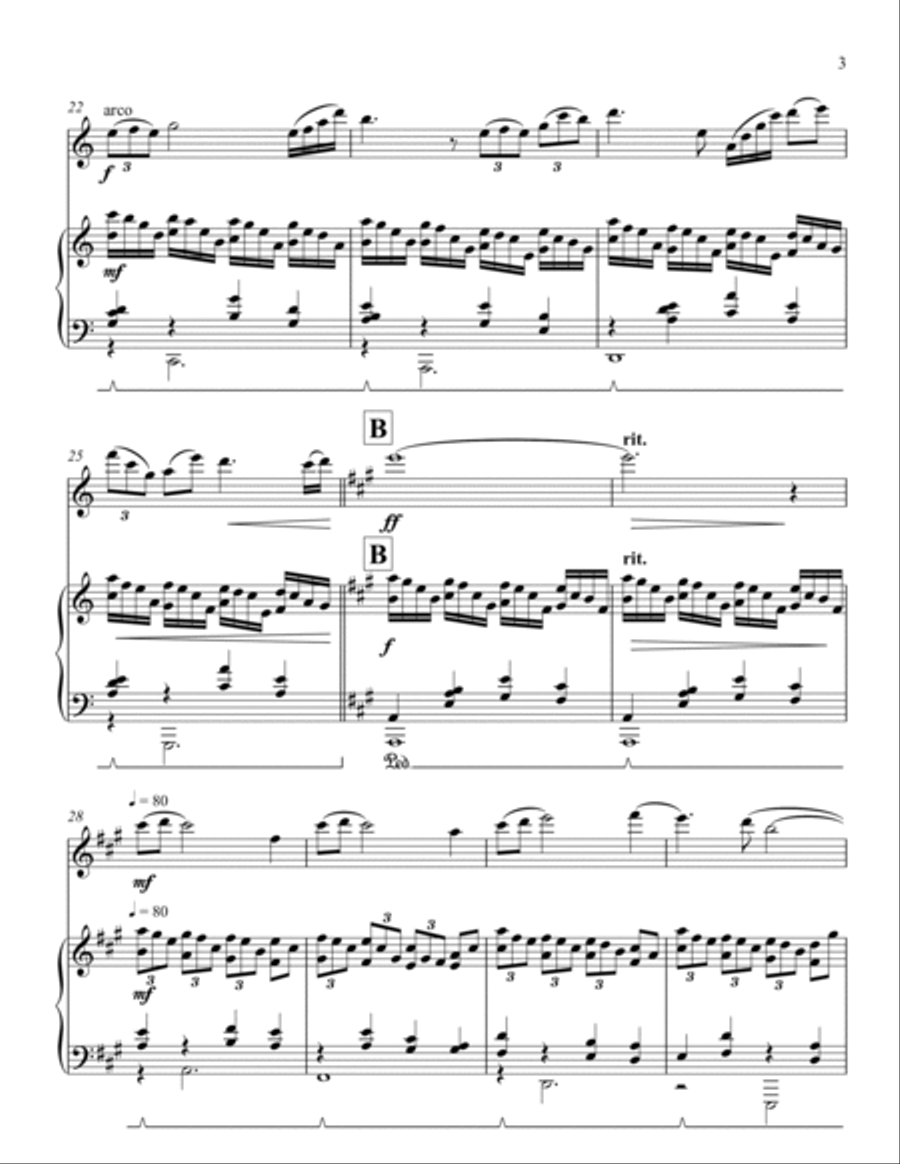 Carlsbad Violin Solo scores gallery preview page 6