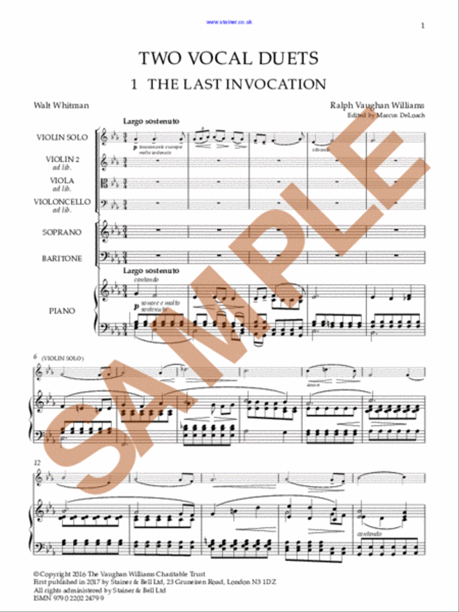 Vocal Duets, Two Soprano Voice scores gallery preview page 2