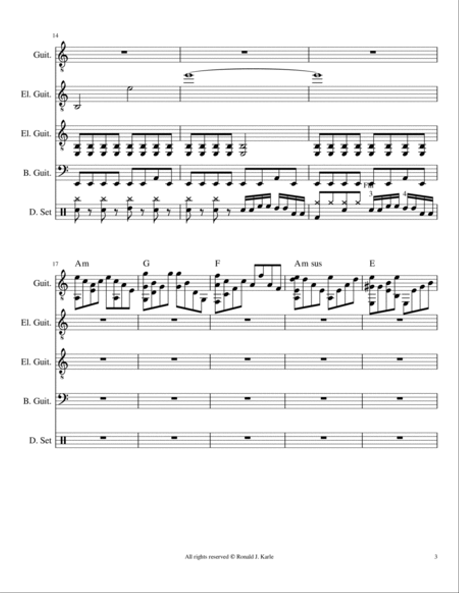 Classical Metal Small Ensemble scores gallery preview page 3
