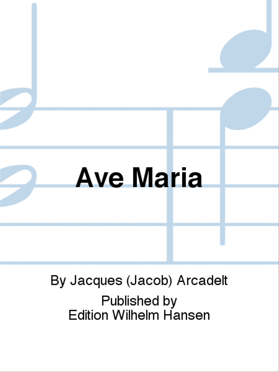 Ave Maria Choir scores gallery preview page 1