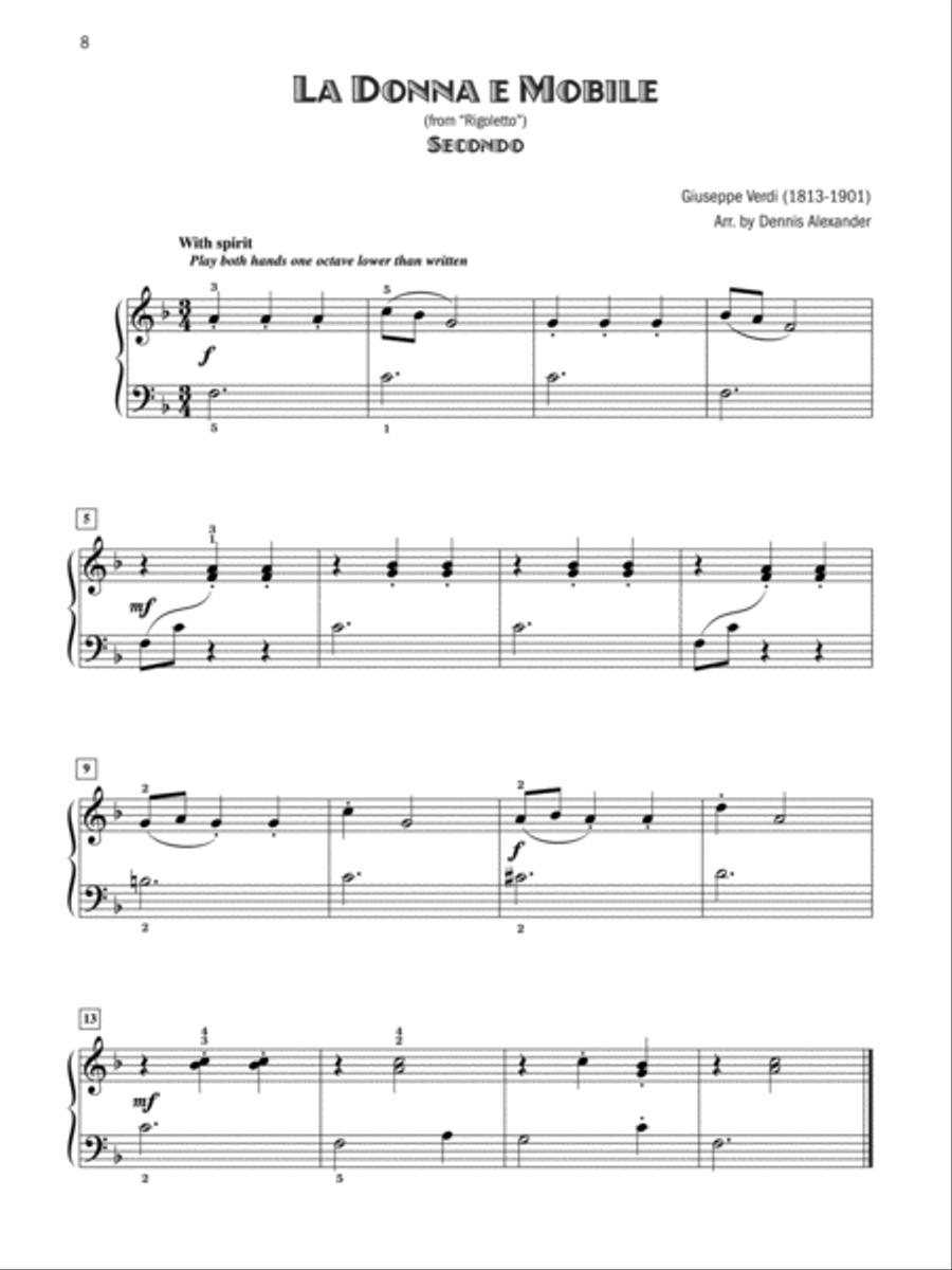 Five-Star Classical Duets Small Ensemble scores gallery preview page 2