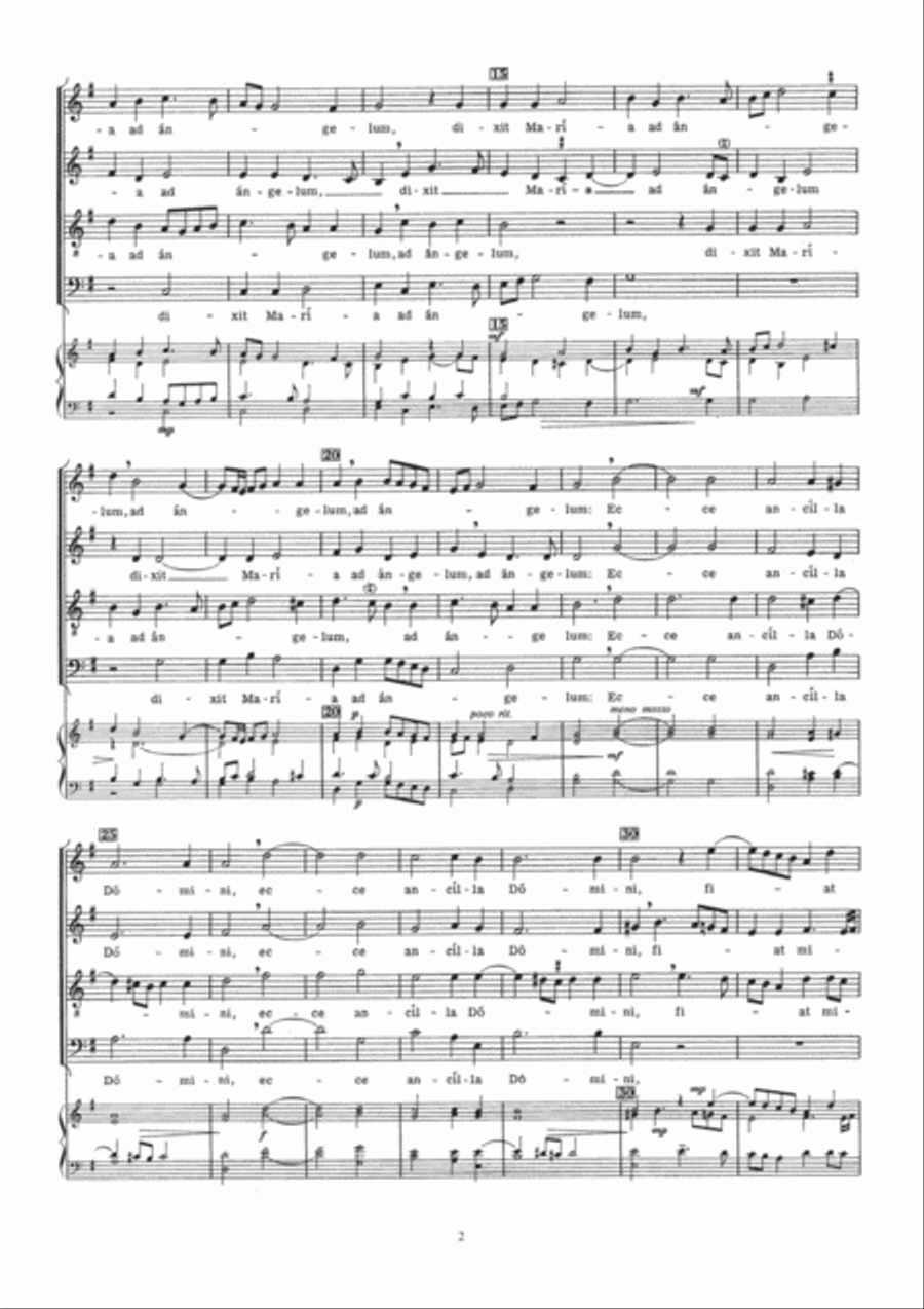 Dixit Maria Dixit Maria 4-Part scores gallery preview page 2