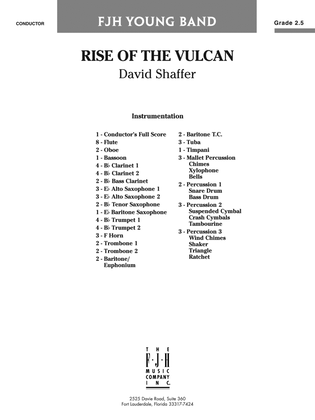 Rise of the Vulcan: Score