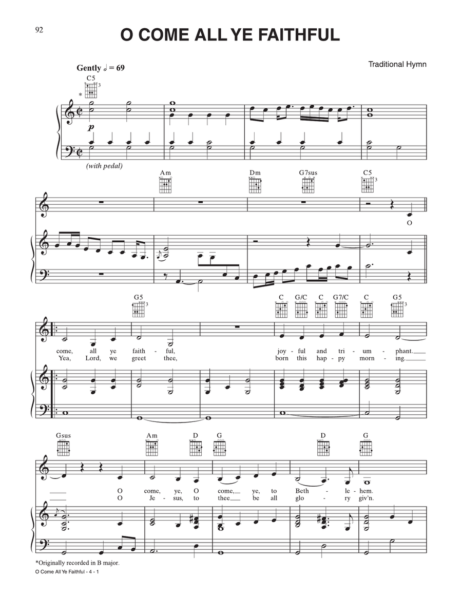 O Come All Ye Faithful