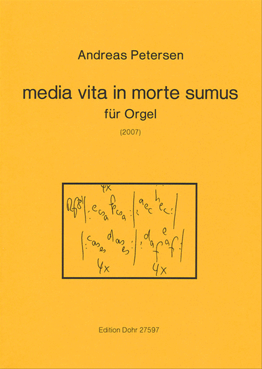 media vita in morte sumus fur Orgel