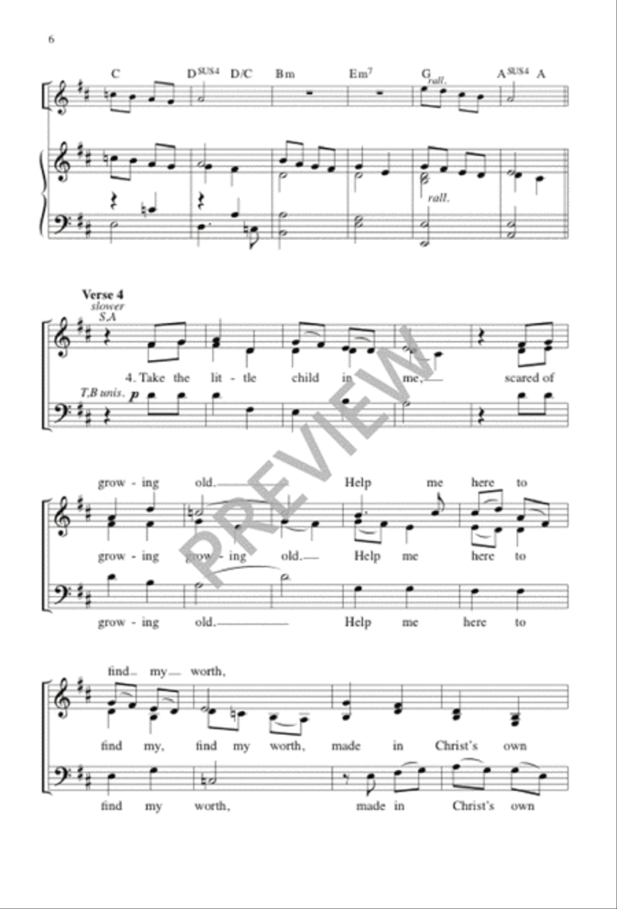 Take This Moment 3-Part scores gallery preview page 6