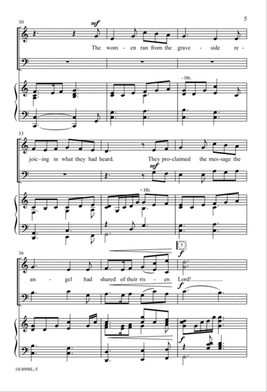 The Lord Is Risen Today! The Lord Is Risen Today! 3-Part scores gallery preview page 5