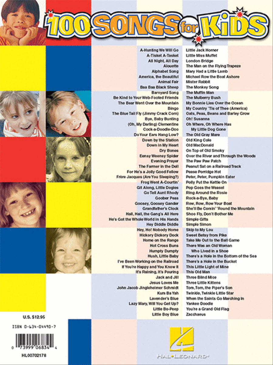 100 Songs for Kids Guitar Tablature scores gallery preview page 6
