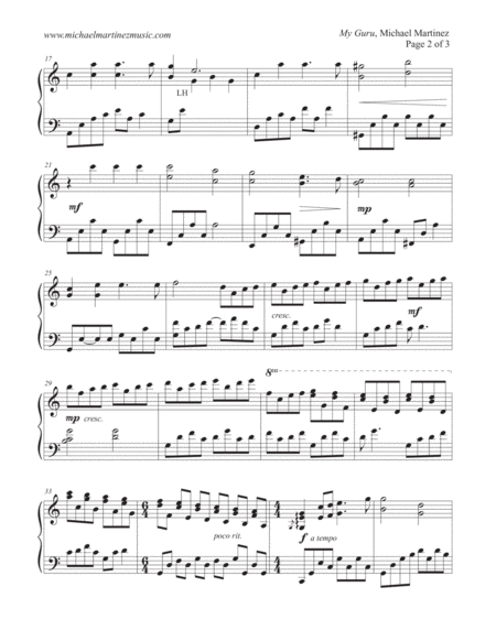 My Guru - original piano solo (New Age) image number null