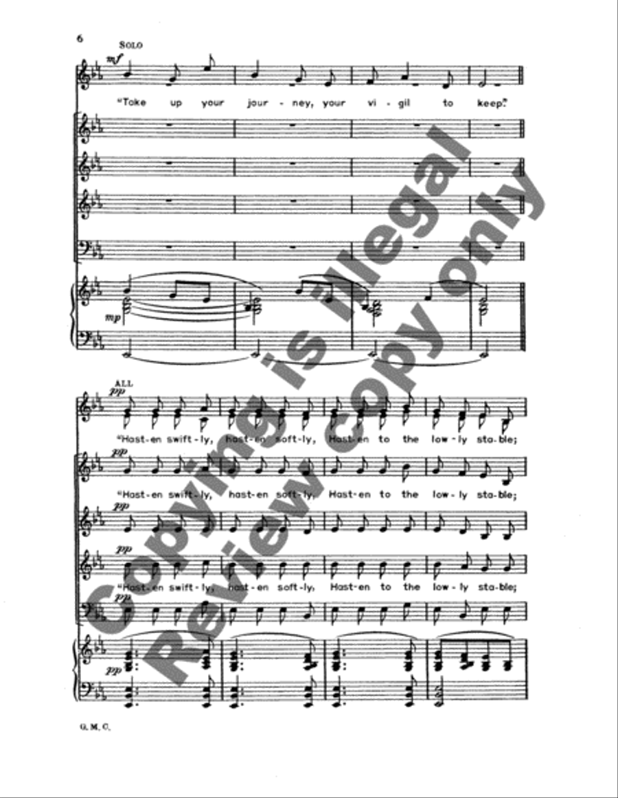 Hasten Swiftly, Hasten Softly SA scores gallery preview page 5