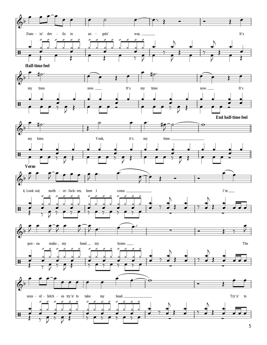 My World Drum Set scores gallery preview page 5
