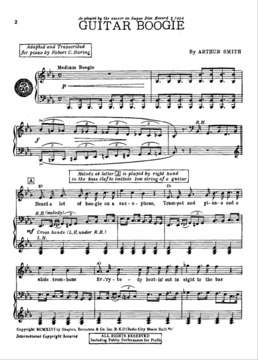 Guitar Boogie Guitar scores gallery preview page 2