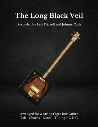 Book cover for The Long Black Veil