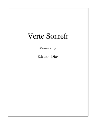 Book cover for Verte Sonreír